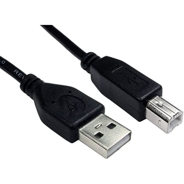 3M Usb 2.0 A To B Cable For Epson, Hp, Canon, Lexmark & Oki Usb Printers