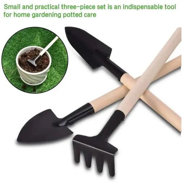 3pcs/Set Gardening Tool Mini Spade Shovel Set - Image 2