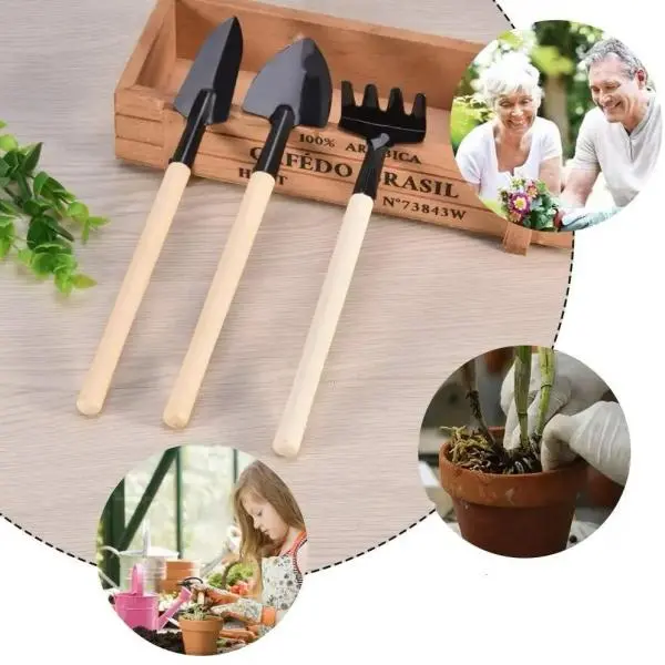 3pcs/Set Gardening Tool Mini Spade Shovel Set - Image 4