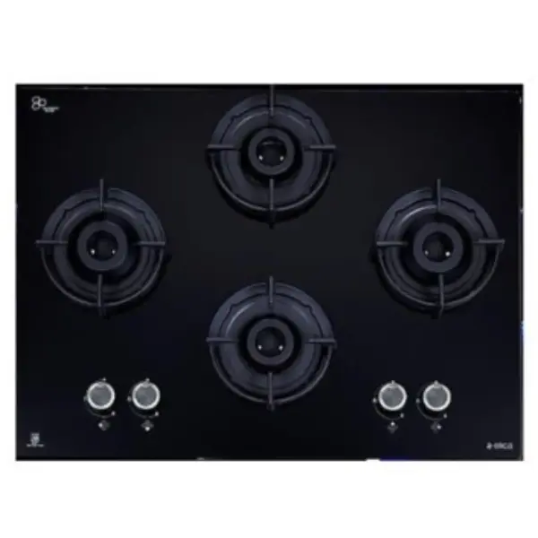 4 Burner Toughened Glass Gas Stove