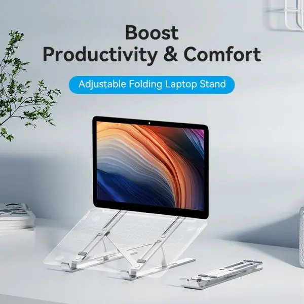 4-in-1 Premium Tech Combo: Wireless/BT Mouse, Gaming Pad, Cooling Stand & USB 3.0 Hub | WFH & Gaming Essentials - Image 4