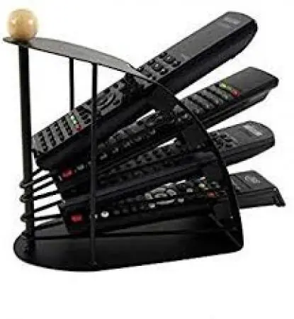 4 Layer Steel Metal Remote Control Organizer Stand Shelf Rack Holder Universal Tv/Ac/Cd player - Image 3