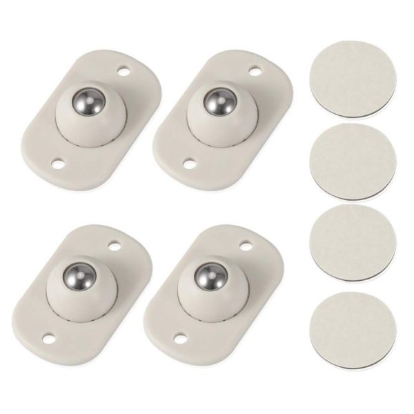 4 PCs Self-Adhesive Roller Ball Transfer Bearing - Image 2