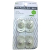 4 PCs Self-Adhesive Roller Ball Transfer Bearing