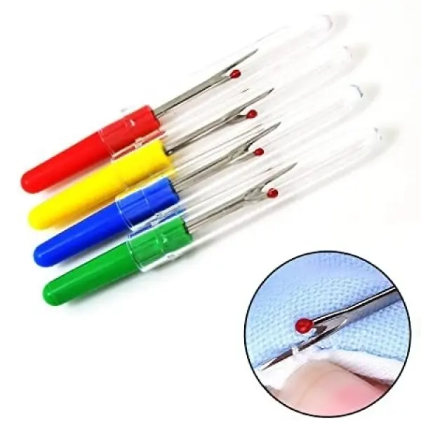 4 Pieces Seam Rippers Sewing Stitch Thread Unpicker for Quick Unpick Sewing - Image 4