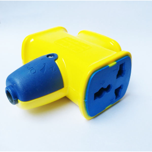4 Port Multipurpose Electric Power Extension Lead Board 10 Holes Socket | 2 Universal and 2 Simple Plug