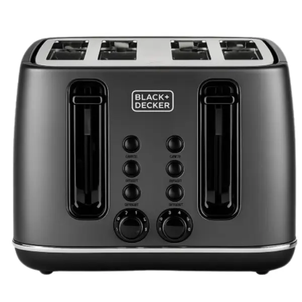4 Slice Toaster 2300W - Stainless Steel Series