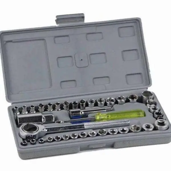 40 in 1 Wrench tool Kit With Screwdriver and Socket Tool Box Set - Image 4