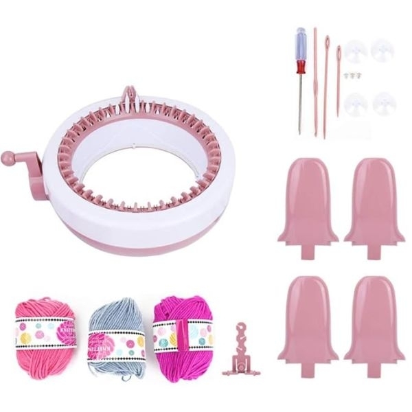 Weaving Loom Machine Kit for Adults Children Sewing Tool