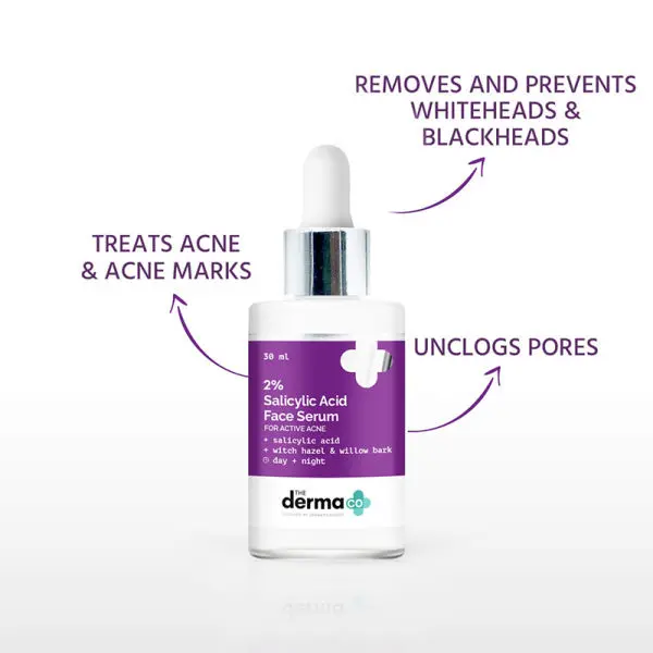 The Derma Co. 2% Salicylic Acid Face Serum 30 ml - Image 2
