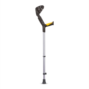 Vissco Astra Plus Crutch with Height Adjustable Elbow Support & Movable Arm Cuff, Light