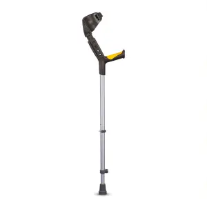 Vissco Astra Plus Crutch with Height Adjustable Elbow Support & Movable Arm Cuff, Light