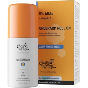 Under Arm Roll On - Aqua Fragrance - 40ML (5% AHAs + Vitamin C) 213 Ratings13 Answered Questions
