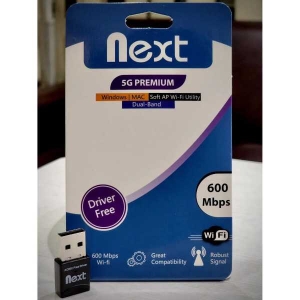 Next Dual Band Usb Wifi Network Adapter Super Mini Wireless Ac600 5Ghz 2.4Ghz Card