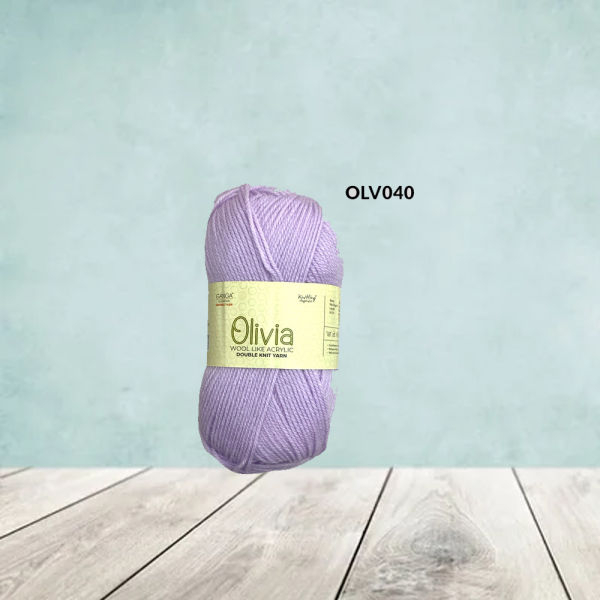 Ganga Olivia Olv040 Levender Double Knit Yarn 100G - Image 3