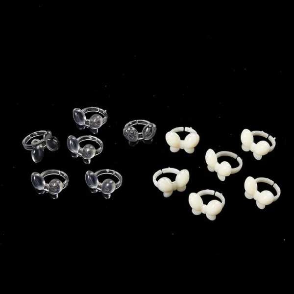 50pcs 5pcs 10pcs Ring Shape Butterfly Nail Color Display for Nail Technicians - Image 5