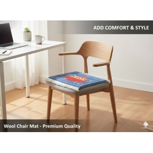 45 Cm x 45 Cm Handknotted Nepali Carpet – Perfect for Home, Office, or Yoga Mat