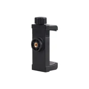 Smartphone Clamp Tripod Mount Adapter Bracket Phone Holder with 1/4 inch Screw