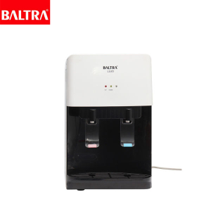 BALTRA  Lujo Table Top Water Dispenser / 2 taps for hot & normal water / Heating capability: 5 L/hr / Heating temperature: 90°C / Made with ABS material / 550 W / 12 Month Warranty