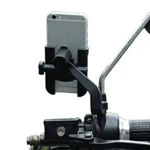 Motorcycle Phone Holder Bike Mobile Holder for Pathao Metal Body