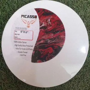 Round/ Circular Canvas frame 6*6 Sized By Mitrata