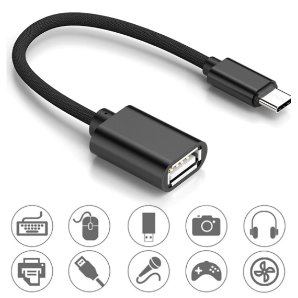 Micro Usb Type C Otg Data Cable For Otg Enabled Type C Devices - Image 2