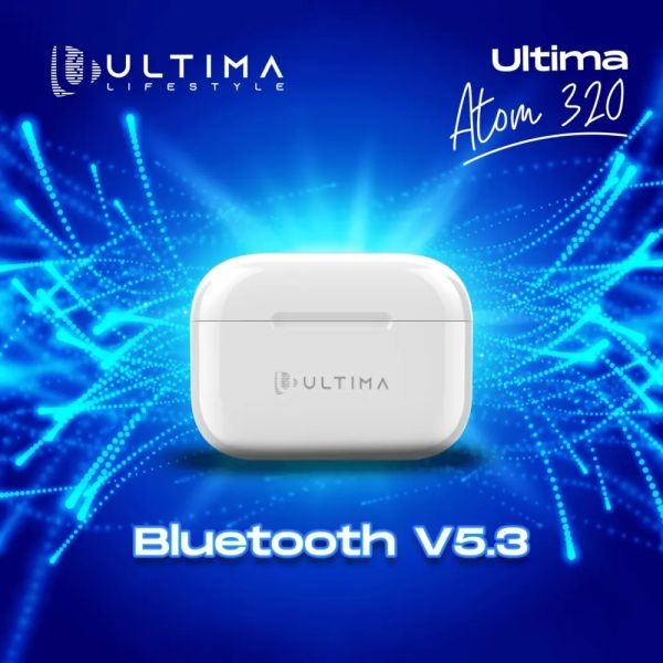 Ult 320 Wireless Earbuds With Massive Playback Of Upto 17 Hour IPX5 Water Type C Interface With Game Mod - Image 2