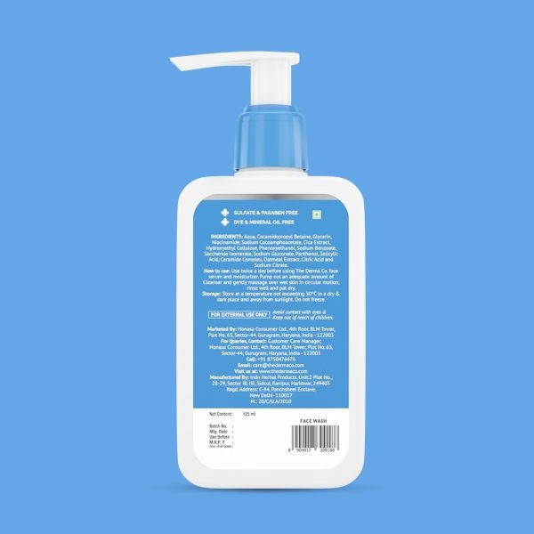 The Derma Co 2% Niacinamide Oily Skin Cleanser (125ml) - Image 4