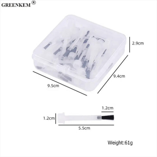 Disposable Nail Gel Polish Brush Gel Polish Brush Nail Polish Brush Extra Brush Manicure Pedicure DIY Multipurpose Beauty Tool 50Pcs/Box - Image 2