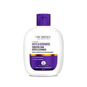 Dr Sheth's Oats & Ceramide Sensitive Skin Gentle Cleanser 125ml