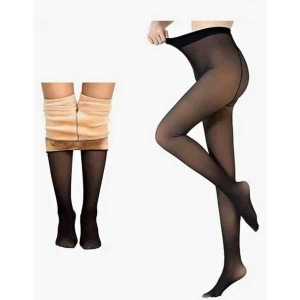 Warm Winter Fake Skin Transparent High Waist Stretchy Leggings Stockings For Women | Fashion Warm Stretchy Leggins For Women