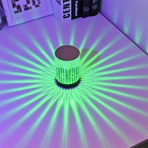 Acrylic LED Touch Lamp for Bedroom Beside Living Room Office College Dorm Dining Room Party Dinner Decoration Charge 16 color remote control
