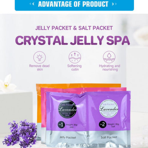 Relaxation Pedicure Jelly Packet DIY Salon Beauty Tool 100g - Image 2