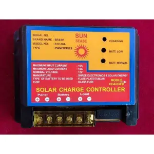 Solar Charge Controller 10A 12V (20A Battery To 200A Battery)
