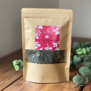 Raspberry Leaf Tea For Menstrual Cramps, Pregnancy And Cold - 30GMS Kraft Pack - Suiro Teas