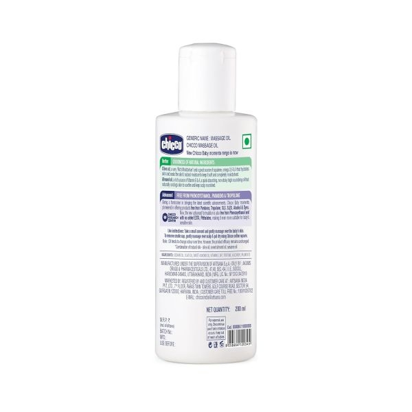 Chicco baby Massage oil 200 ml - Image 2