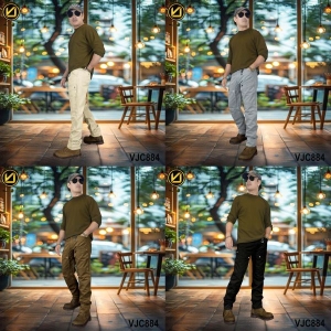 VIRJEANS (VJC884) Front Cargo Box Pant For Men- All Colors