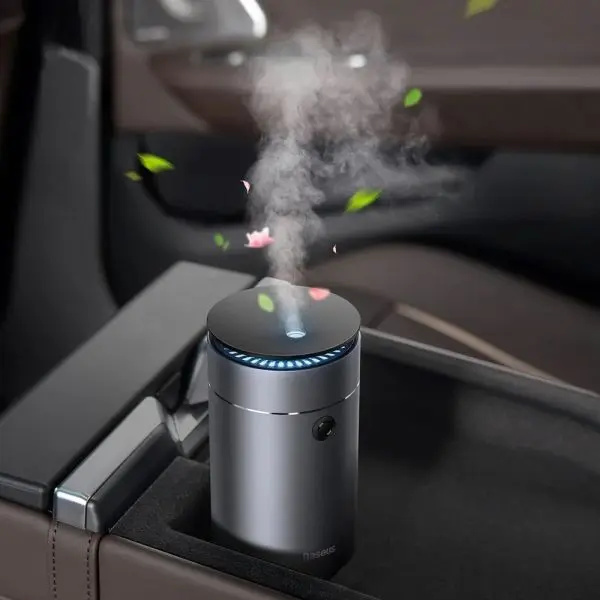 Baseus Electric Air Humidifier for Home Office Car 75ml Gray - Image 5