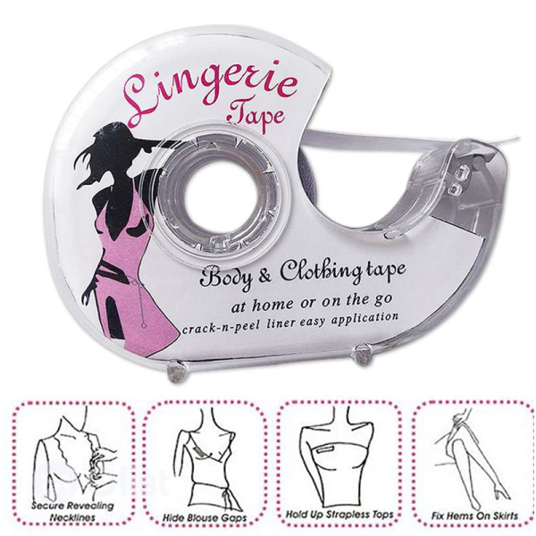 KOJA Fashion Dressing Tape (100 Pcs) /Invisible Double-Sided Body Tape (Fabric&Skin Friendly) Double Sided Tape For Clothes Dress - Image 5