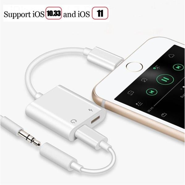 2 In 1 Lightning Adapter Headphone For Iphone X 8/8/7/7 Plus - Image 5