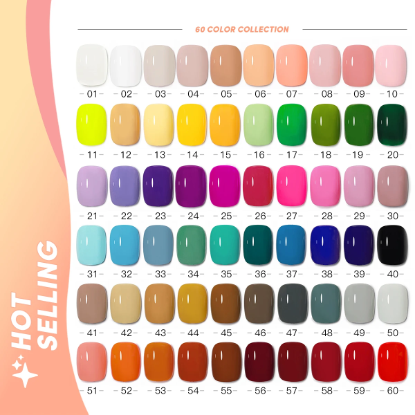 Lovely MXSI Gel Nail Polish Gel Polish Beautiful Nail Polish Colors Manicure Pedicure UV Light Nail Lamp Soak-off Gel Polishes Nail Art Nail Salon Accessories DIY Beauty Tool 15ml - Image 2