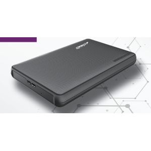 Carbon CR-201 5Gbps Premium Hard Disk Case External Hard Drive Case