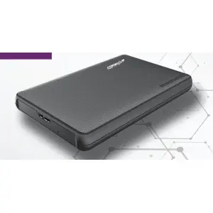Carbon CR-201 5Gbps Premium Hard Disk Case External Hard Drive Case
