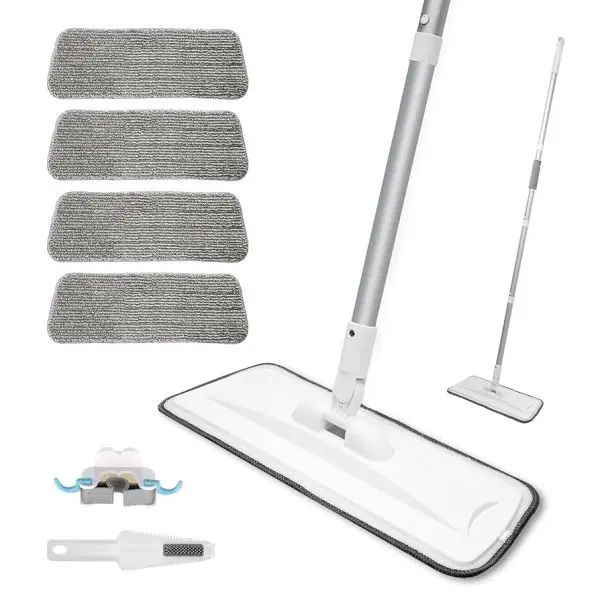 1pc/5pcs Home & Garden Reusable Dust removal Replacement cloth Floor Cleaning Mop Pads Microfiber - Image 4