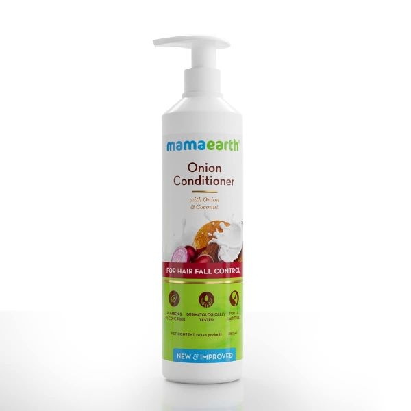 Mamaearth Onion Conditioner for Hair Growth & Hair Fall Control with Coconut Oil 250ml - Image 2