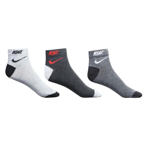 Pack Of 3 Multicolor 100% Smell Proof Ankle Length Socks for Men and Women by Comfort Corner - Image 2