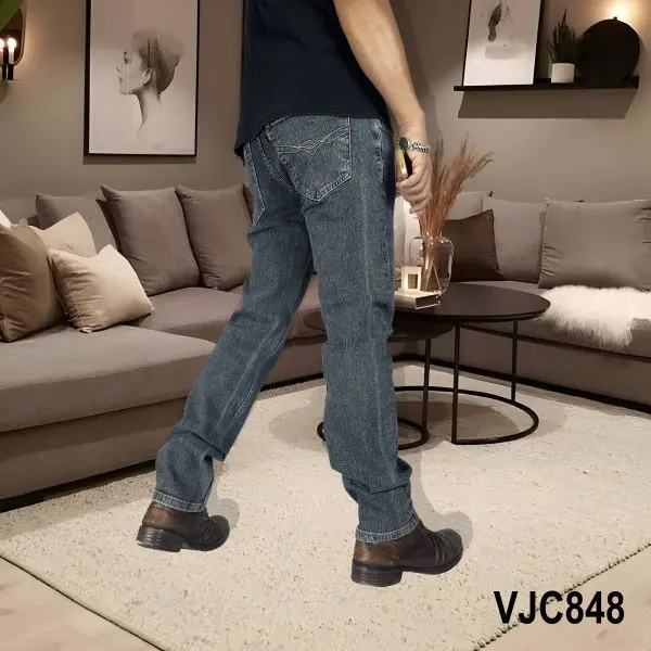 VIRJEANS (VJC848) Stretchable Choose Jeans Pant For Men- Grey - Image 3