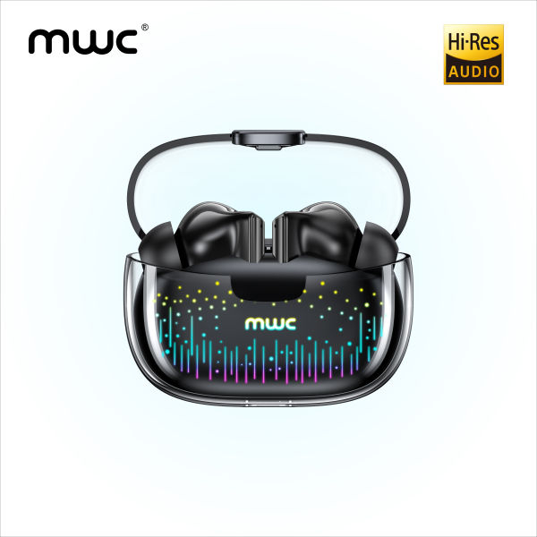 MWC EarPods Pro 2 | Hi-Res Audio Supported | Ultra Premium | Hybrid ANC (6 mics) | 10mm±0.1mm Driver | 60H Play Time | 35ms Ultra Low Latency | iPx6 Water Resistance | Bluetooth 6.0 - Image 2