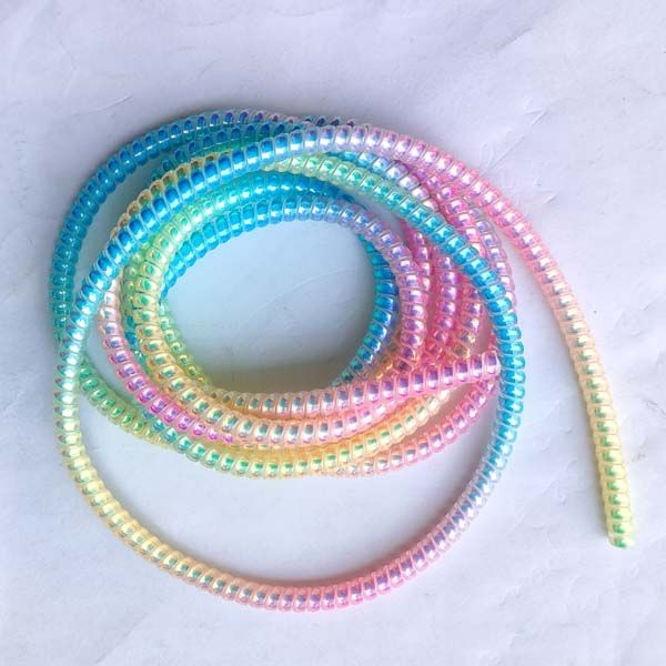 Rainbow Color As On Photo Charge Or Data Cable Protector/Saver - Image 3