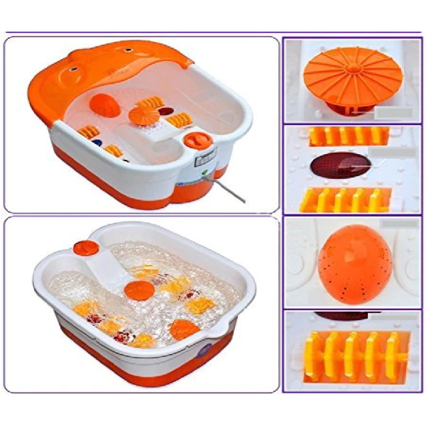 Electric Foot Spa Footbath Machine Full-automatic Massage Heating Roller Massager Safe Bucket Constant Basin Tool Health - Image 3
